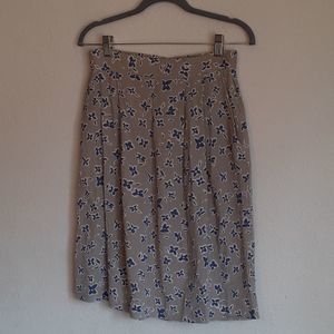 Vintage pyke midi skirt size M